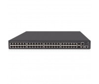 Коммутатор HP 1950-48G-2SFP+-2XGT-PoE+ Switch (48x10/100/1000 RJ-45 PoE+ + 2x1G/10G RJ-45 + 2x1G/10G SFP+, web-managed, PoE 370W, 19") (JG963A#ABB)